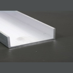 قطاع U PVC شفة صغيرة